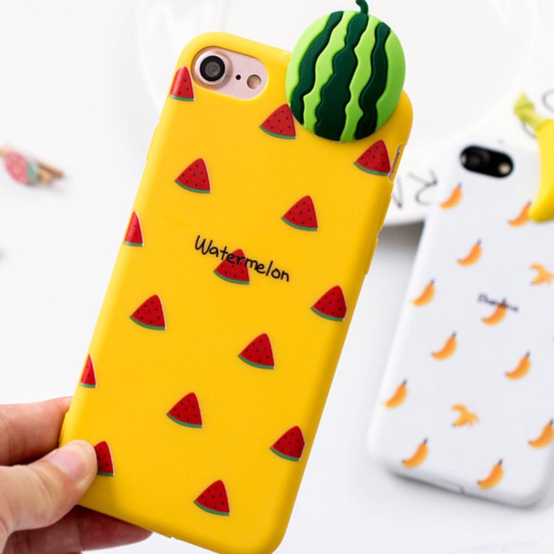 obiletech-3D-Fruit-Summer-Watermelon-Soft-TPU-Silicon-Back-Phone-Case-For-iPhone-8-7-Case